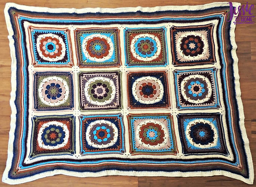 Mandala–pledd - Jessie Rayot