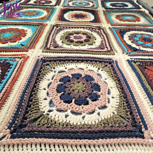 Mandala–pledd - Jessie Rayot