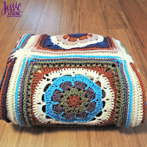 Mandala–pledd - Jessie Rayot