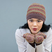 Autumn Blossom Hat and Mittens pattern 