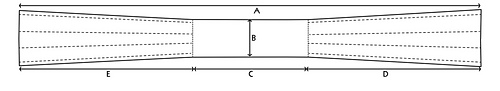 schematic of Porto Head Scarf