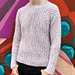 Mysterious Swirl Sweater pattern