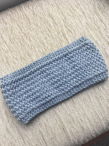 Herringbone Strikket Pannebånd - Jackie Henderson