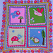 Whimsical Garden Bug Blanket photo 3
