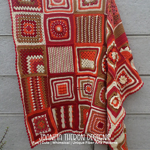 Crochet A Block Afghan 2016 photo 3