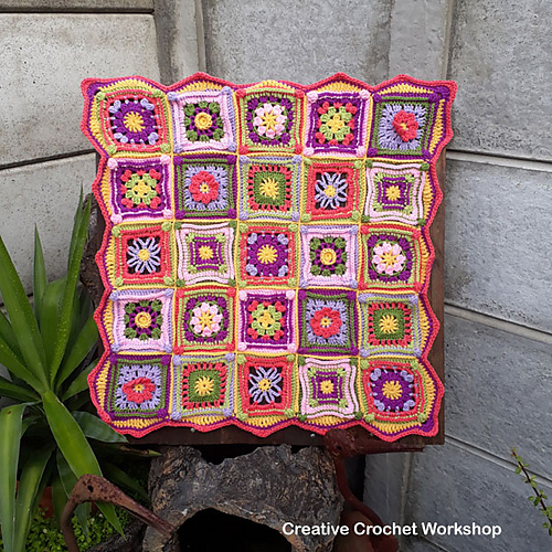 Groovy Granny Baby Blanket photo 2