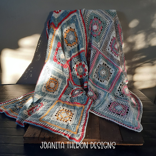 2019 Crochet A Block Throw photo 1