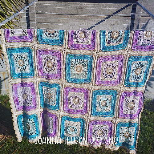 2025 Crochet A Block Throw photo 3