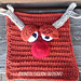 Rudolph the Reindeer Dishcloth photo 3