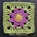 Granny Cosmos Mini Square pattern