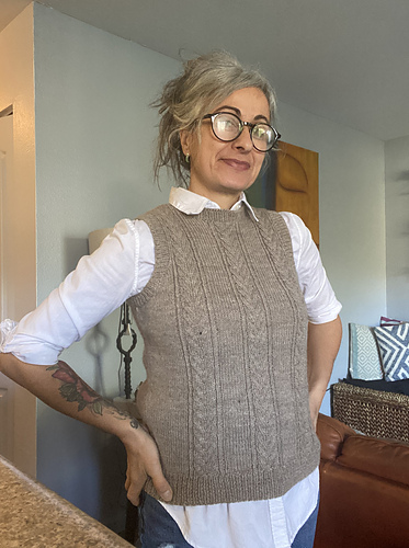 Ravelry: The Library Vest pattern by Anthea Willis