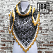 Royal Tulip shawl pattern