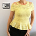 Sunny Shoulders Peplum pattern