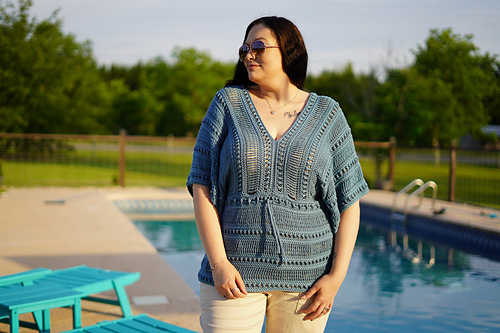 Peekaboo Bluse - Journey C. Designs