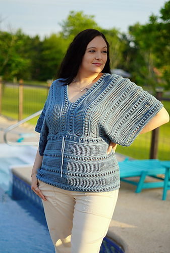 Peekaboo Bluse - Journey C. Designs