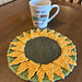 Sunflower Hot Pad pattern 