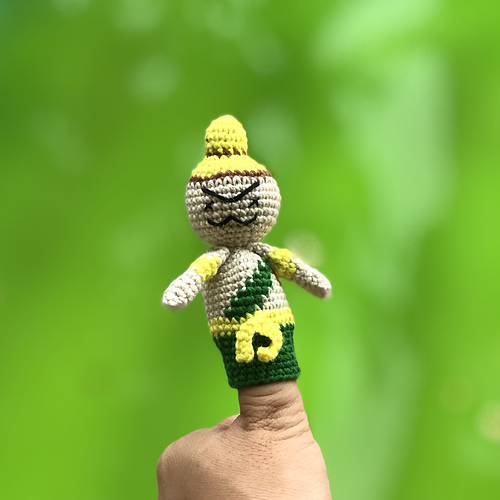 Ravelry Ramayana finger puppets pattern by Joy PhamSontakke