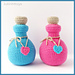 Love Potion Bottle pattern 