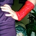 Ace of Hearts Wrist Warmers pattern 