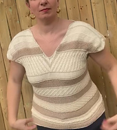 Summer Shimmer Top - worn