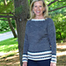 Fence Line Pullover pattern 