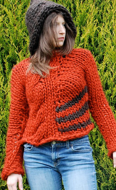 Asymmetrical Chunky Jumper