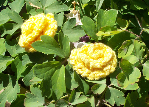 Knitted Roses photo 4