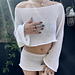 Selenite Knit Crop Sweater pattern 