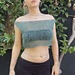 Nereid Knit Crop Top pattern 