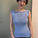 Snow Sleeveless Top pattern 