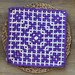 Dogwood Mosaic Square pattern 