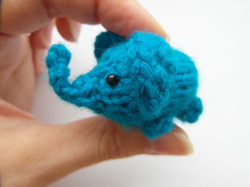 Ravelry: Teeny-Tiny Elephant pattern by The Nimble Mouse