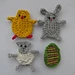 Easter Appliques pattern 