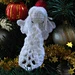 Angel White ornament pattern 