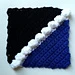 Diagonal Bobbles pattern 
