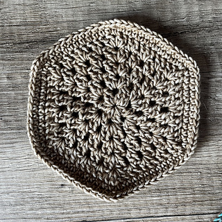 Week 8 Plain Hexie B in color 804 Boulder Opal