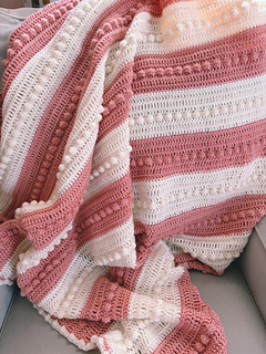 The Bibbity Bobble Blanket Crochet Pattern