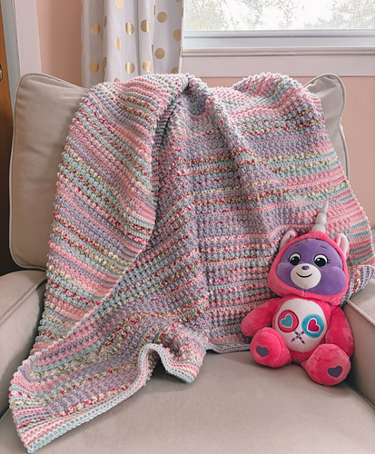 The Emma Baby Blooms Baby Blanket