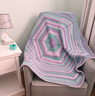 The Sirenë Baby Blanket Crochet Pattern