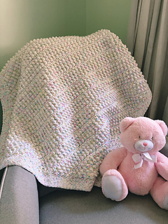 The Spruzza Baby Blanket Crochet Pattern