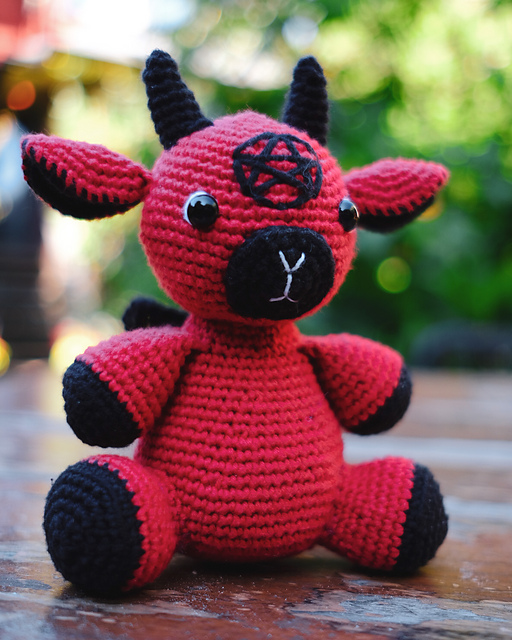 baby baphomet plush