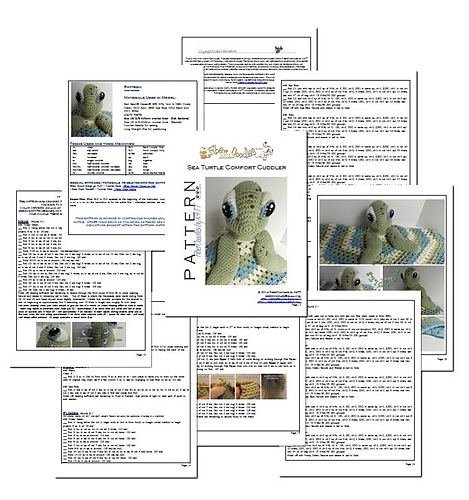 Ravelry: Sea Turtle Cuddler pattern by K4TT