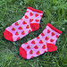 Summerberry socks  /  Sommerbærsokker pattern 
