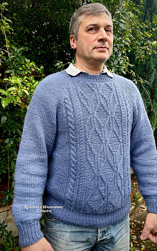 włóczka: Drops Nepal
kolor : 6314
50g/ 75m
zużycie: 550g/825m (11motków)
Rozmiar :L/XL
druty:5.5mm