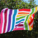 Boxing Rainbows Blanket pattern 