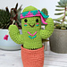 Timmy the Tribal Cactus Amigurumi pattern 