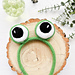 Funny Frog Headband pattern 
