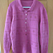 Eyelet Flower Cardigan pattern 