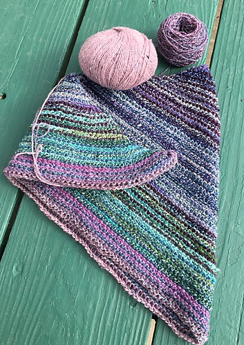 Ravelry: Flip Side Shawl pattern by Hayley Joanne Robinson