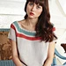 #03 Striped Yoke Top pattern 